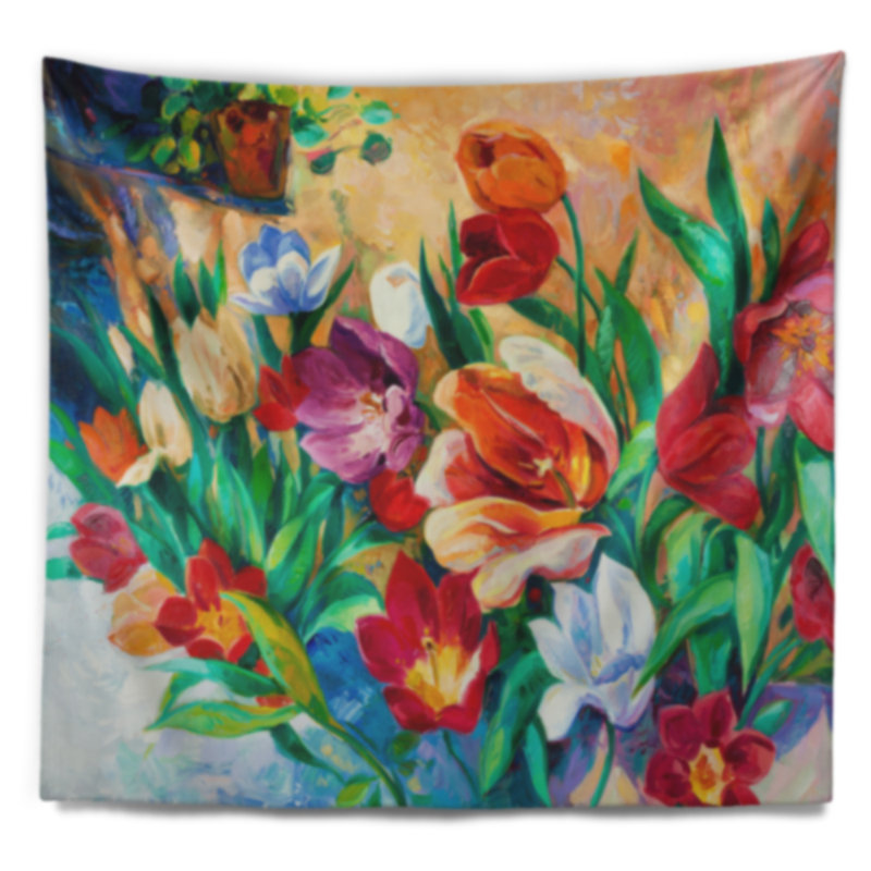 Polyester Tapestry, 32" H x 39" W