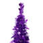 72'' H Purple Tinsel Christmas Tree
