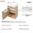 18.5" Bathroom Vanity With Reversible Resin Sink