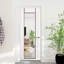 Heulyn Rectangle Metal Frame Over the Door Full Length Mirror-249467896-249467901