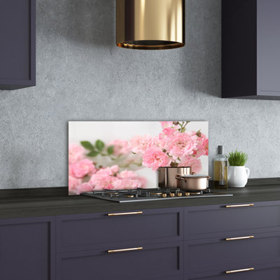 Lizmarie 50cm W x 100cm L Glass Peel and Stick Panel