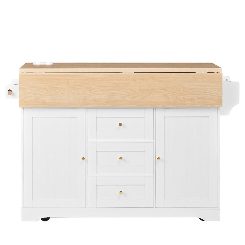 Seddon 47.24‘’ Extendable Kitchen Island