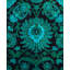Tapis de couloir vert en laine noué à la main Caylor 2 pi 6 po x 19 pi 7 po Caylor