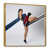 Cadre flottant doré