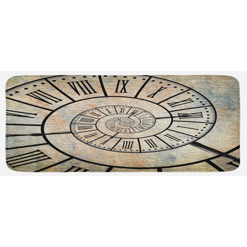 Traditional Polyester Kitchen Mat