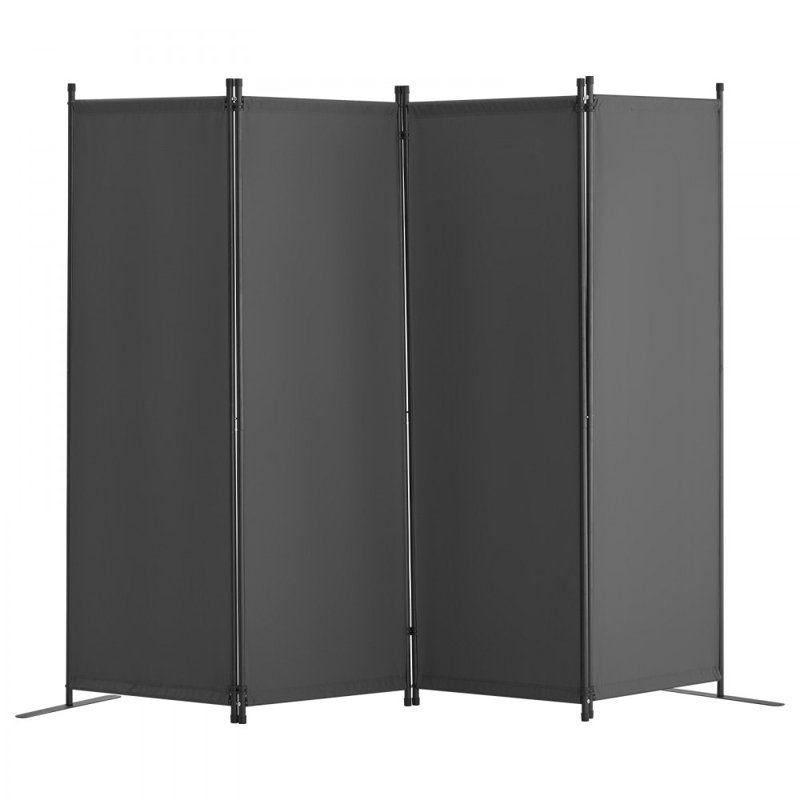 Room Divider, 89.8 x 67.9 inch Room Dividers and Folding Privacy Screens 4-Panel, Partition Room Dividers for Office, Bedroom, Dining Room, Study, Freestanding