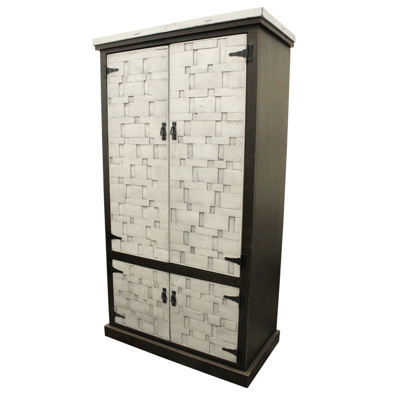 Armoire, Dela Verria rustique / noir antique