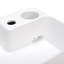 Latitude Run Kruitbosch 58mm L x 33mm W White Ceramic Rectangular Sink with Overflow
