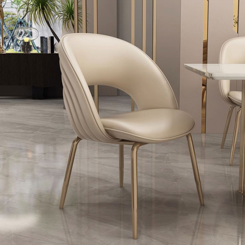 Ensemble de 2 chaises d'appoint rembourrées