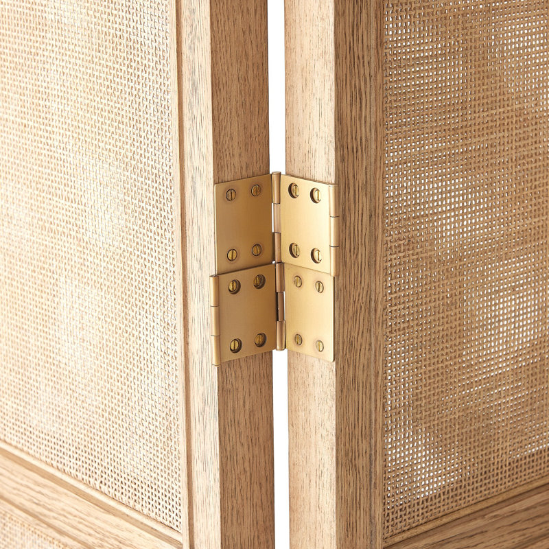 Josephine Screen-Bleached Oak, Brown