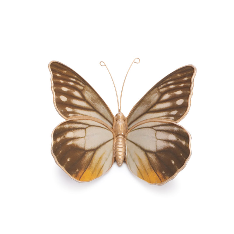Amber Butterfly and Moth Shelf Sitter (Set of 2)