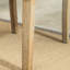 Chaise de salle à manger bleue, bois massif - chaise 2 pièces au design élégant, aspect attrayant