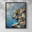 NAUTICAL Series DLXI  -Premium Framed Print -Ready to Hang - No Nails Required