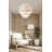 4-light Drum-tiered Fabric Pendant Lamp With Bottom Reflector
