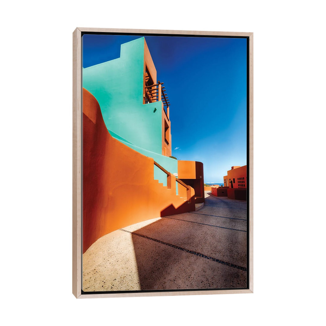 Sun Soaked Adobe, Cabo San Lucas, Mexico by George Oze - Gallery-Wrapped Canvas Giclée on Canvas