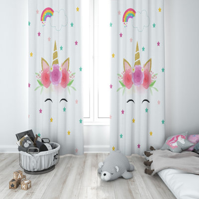 Rideau en polyester Burman