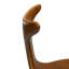 Upholstered Counter Stool with Metal Frame-51914646