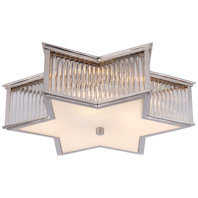 Sophia 3 - Light Flush Mount, Polished Nickel