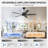 48"/56"/60" 6 - Blade Indoor Farmhouse Ceiling Fan with Lightless,Reversible DC Motor, 6-Speed Remote Control-326023780-330101874-330101876