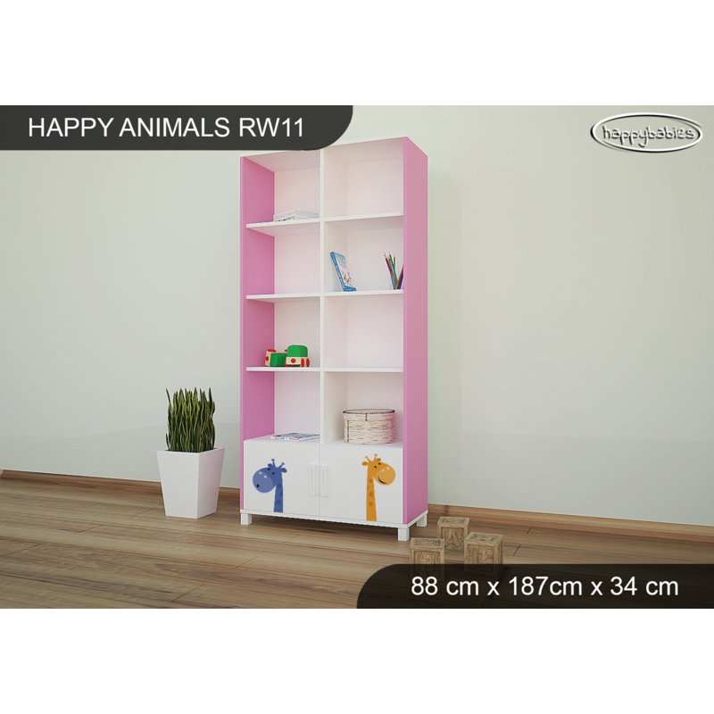 187cm H X 88cm W Animals Kids Cube, Pink