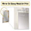 Havily - Beige Modern Wall Mirror-380056802
