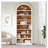 79.53" Tall 8-Tier  Arched Open Display Storage Shelving Unit-606887208