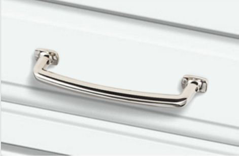 Belcastel I Bar Pull, Polished Nickel, 5 1/16"