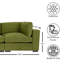 Canapé moderne pour causeuse Forest-45492242