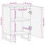 Bathroom Cabinet With Shelf 38 X 33.5 X 58 Cm-1025637724