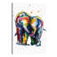 Elephants by Weekday Best - Painting on Canvas-408580835