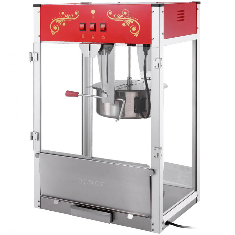 Machine à maïs soufflé 1615W 16 oz Popcorn Popper Machine