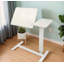 Table réglable avec roulettes, support pour ordinateur portable inclinable et plateau réglable en hauteur pour le lit ou le canapé, pour plus de confort et de commodité-1992943869