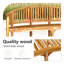 Crane Solid Wood Outdoor Bench