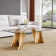 Glass Top Single Coffee Table