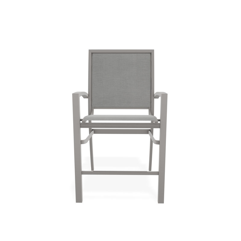 Tabouret de comptoir d'extérieur 26 po Kendall, Gris chaleureux, Port