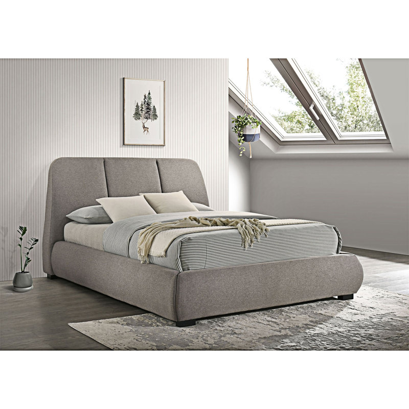 Lit plateforme tapissier