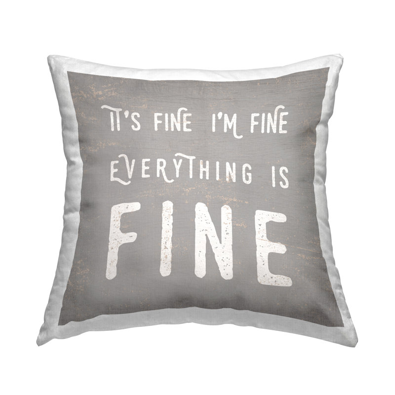  Polyester Throw Square Pillow Cover & Insert