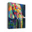 «Vibrant Elephant» par Nan - reproduction d'art sur toile tendue-1338945697