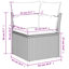Grand canapé modulaire en rotin PE Vidaxl-114254005