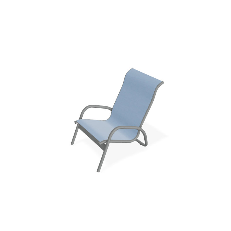 Beach Chair, Textured Graphite, Sky 42D