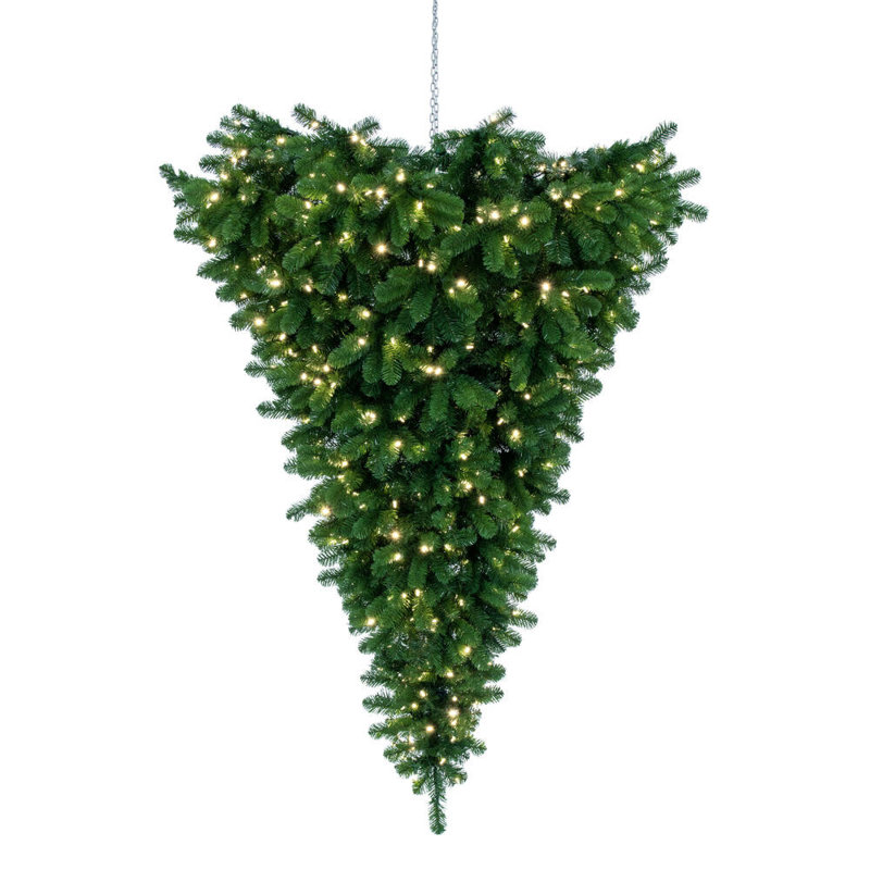 6' H Lighted Artificial Pine Christmas Tree