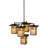 Bensonhurst 5 - Light Dimmable Tiered Chandelier