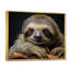 «Cute Sloth Portrait», reproduction d'art sur toile-1602540581-1392276303
