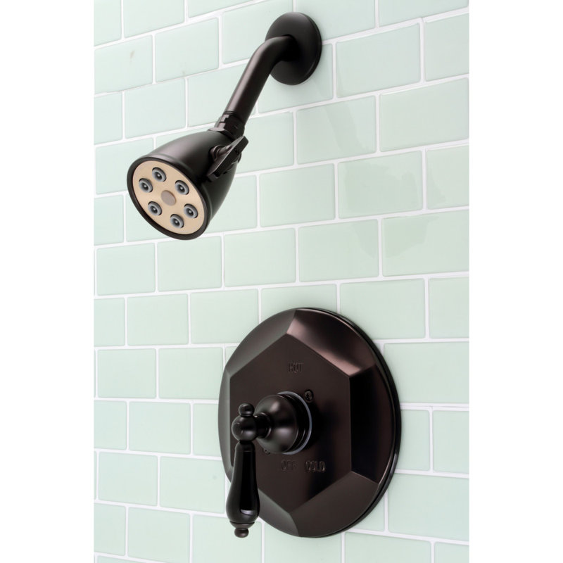 Robinet de douche à pression équilibrée (contrôle de la température seulement) metropolitan onyx Duchess, Bronze huilé