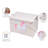 Wildkin Kids Fabric Toy Chest –  Sturdy Storage Box w/ Handle for Toys & Supplies - Unicorn
