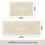 Tapis de cuisine MARTHA STEWART Bloomfield Grateful Border -111329418-111329416