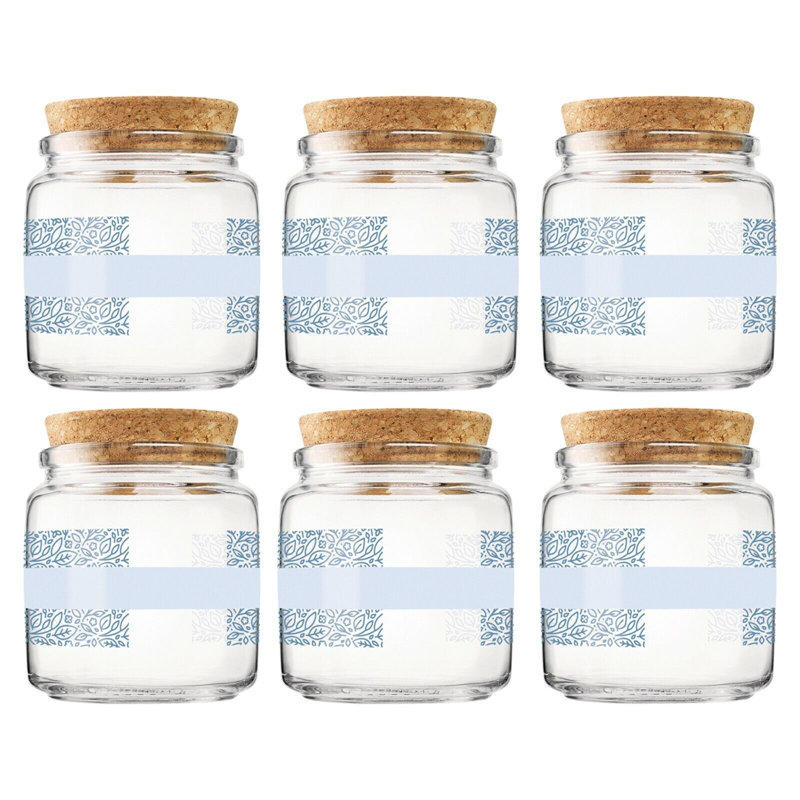 Glass Jar, Blue