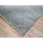 Tapis oriental 8 pi 3 po x 10 pi 1 po gris, sel et poivre, ton sur ton, noué à la main, 100% laine