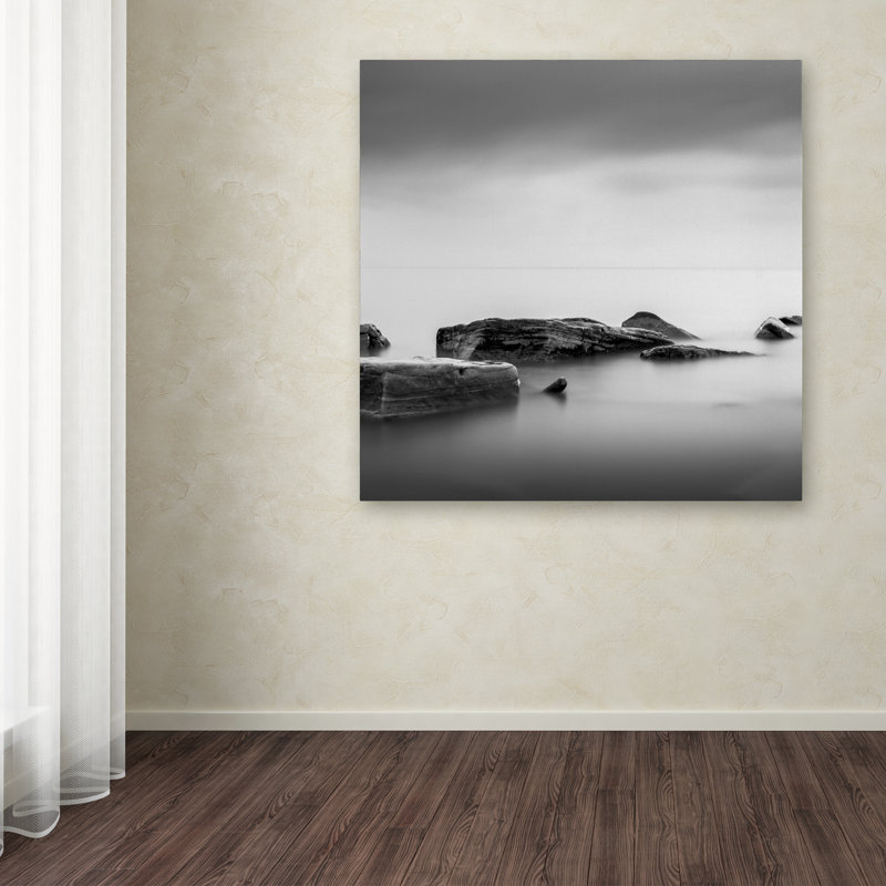 « calme », reproduction de photo sur toile tendue, H 14 po x l 14 po x P 2 po