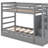 Twin Over Twin Bunk Bed With Trundle-492750841